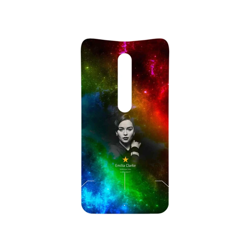 برچسب پوششی ماهوت مدل emilia clarke مناسب برای گوشی موبایل موتورولا Moto X Style