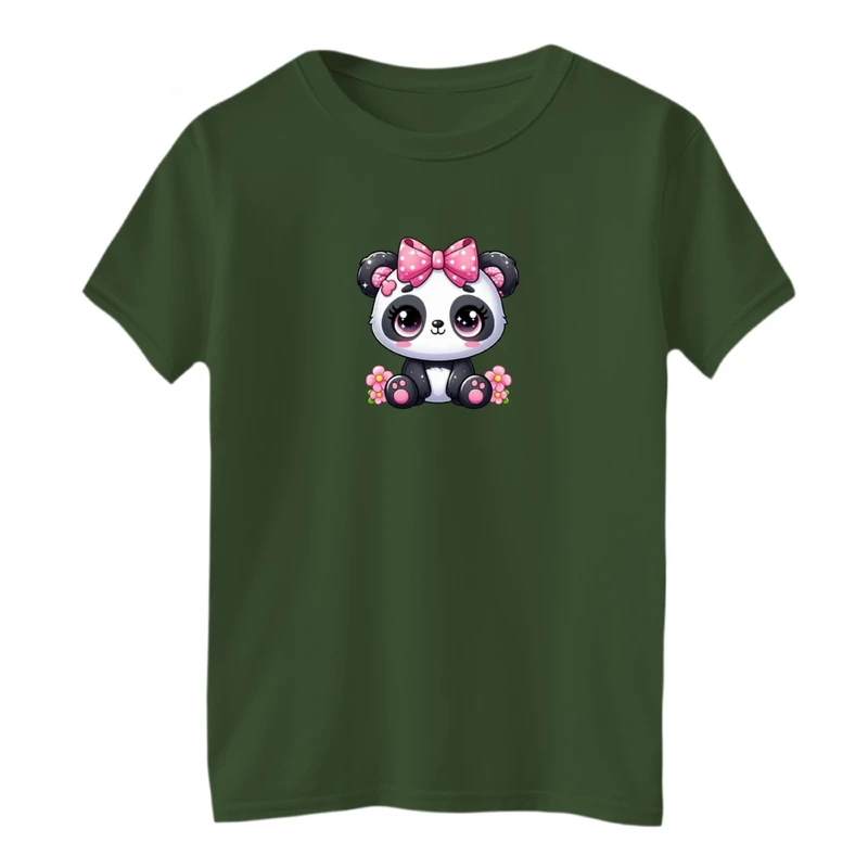 تی شرت آستین کوتاه بچگانه مدل پاندا فانتزی کد01