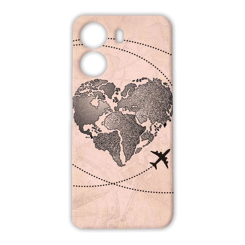 کاور مدل قلب کد 104 مناسب برای گوشی موبایل شیائومی Redmi 13C / Poco C65