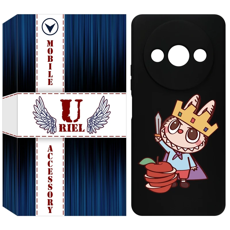 کاور یوریل مدل KSH کد 120 طرح عروسک لبوبو مناسب برای گوشی موبایل شیائومی Redmi A3 / A3x