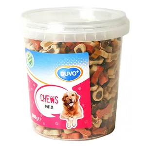 تشویقی سگ دوو پلاس مدل Soft Chew Mix وزن 500 گرم