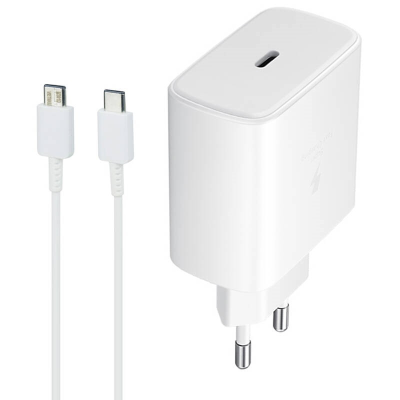 شارژر دیواری مدل EP-TA845 3A PD 45W به همراه کابل USB-C