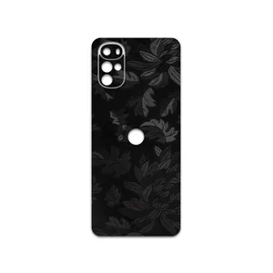 MAHOOT Black-Wildflower Cover Sticker for Motorola Moto G22