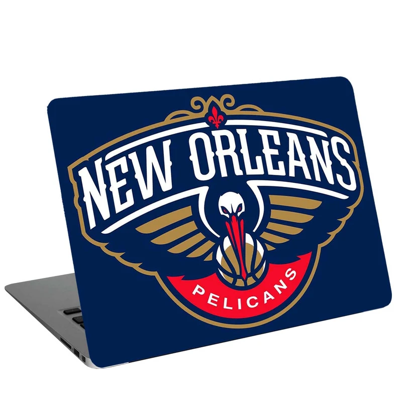 استیکر لپ تاپ طرح new orleans pelicans کد G-1329 مناسب برای لپ تاپ 15.6 اینچ 