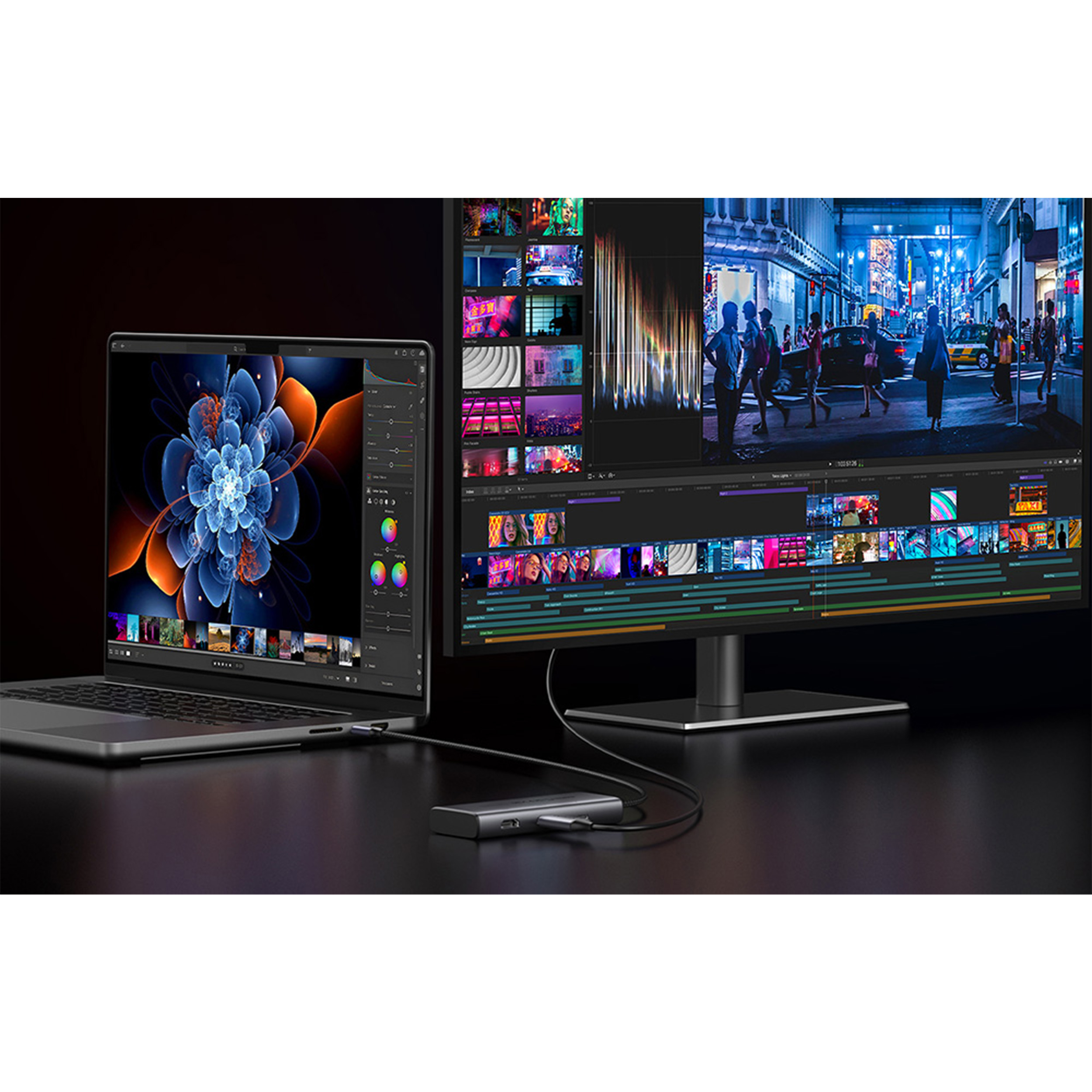 هاب 6 پورت  USB-C یوگرین مدل 15852