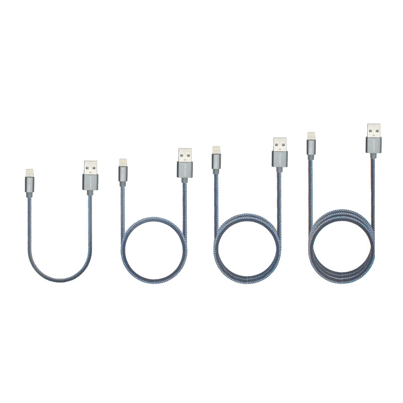 کابل تبدیل USB به لایتنینگ کلومن مدل DK - 19 مجموعه 4 عددی 