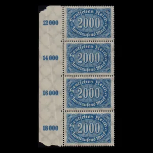 تمبر یادگاری مدل 2000 مارک مجموعه 4 عددی