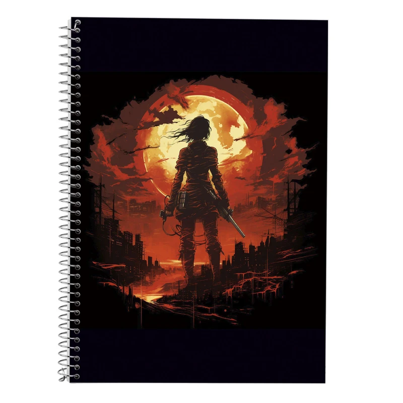 دفتر لغت 50 برگ مدوپد طرح تایتان Titan کد DF11854