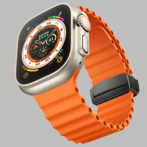 Sprig Ocean MGNT Strap For Apple Watch Se/1/2/3/4/5/6/7/8/9/Ultra/Ultra2 size 42/44/45/49mm 