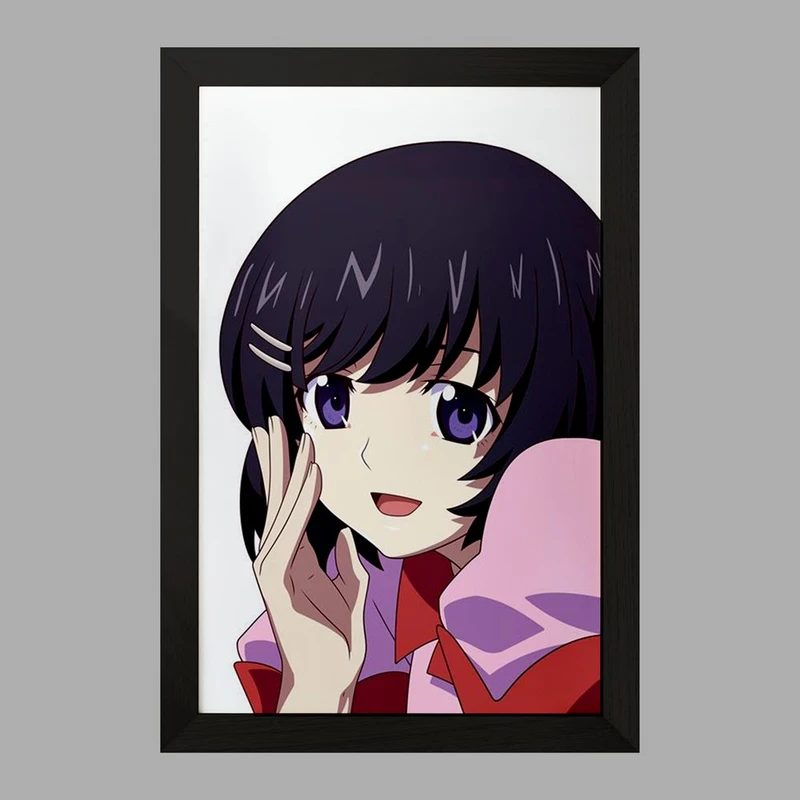 تابلو خندالو مدل هانئکاوا انیمه مونوگاتاری  کد 16236