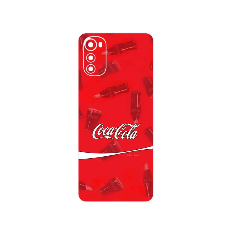 برچسب پوششی ماهوت مدل Coca_Cola_Logo مناسب برای گوشی موبایل موتورولا Moto E32s