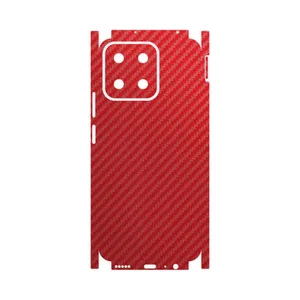 MAHOOT Red-Fiber-FullSkin Cover Sticker for Honor X7c