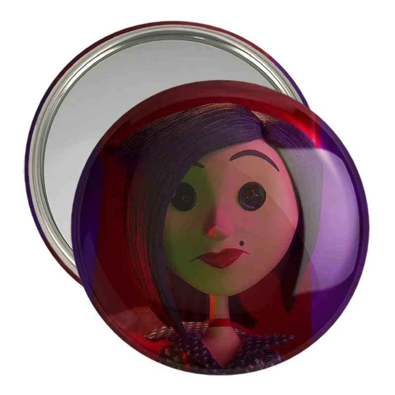 آینه جیبی خندالو مدل کورالاین Coraline  کد 20775