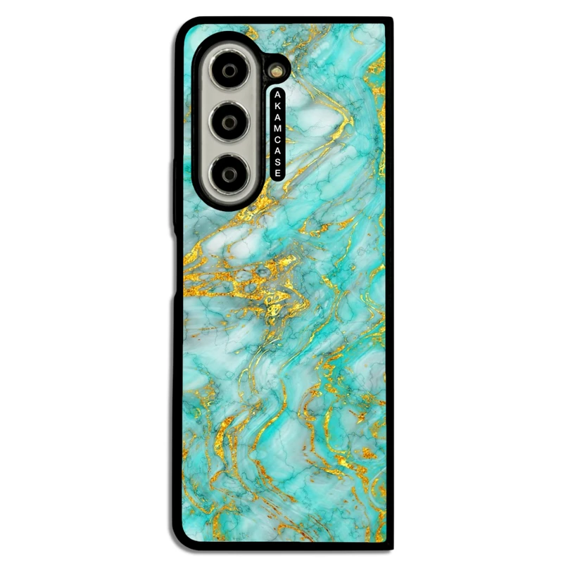 کاور آکام مدل AMC-WSGZFOLD5-MARBLE-41 مناسب برای گوشی موبایل سامسونگ Galaxy Z Fold 5