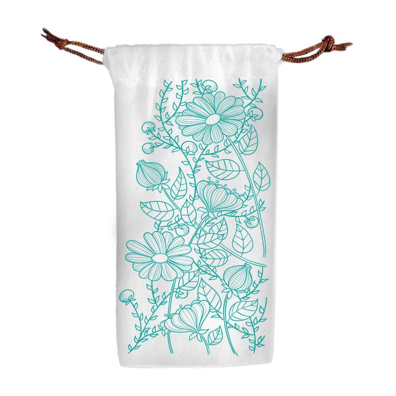 کیف عینک مدل گل  کد 115 BBB