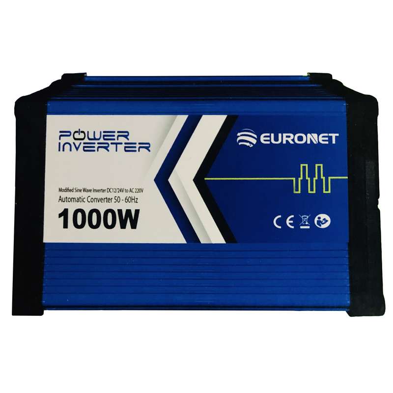 اینورتر یورونت  کد 1000w-12v ظرفیت 1000 وات
