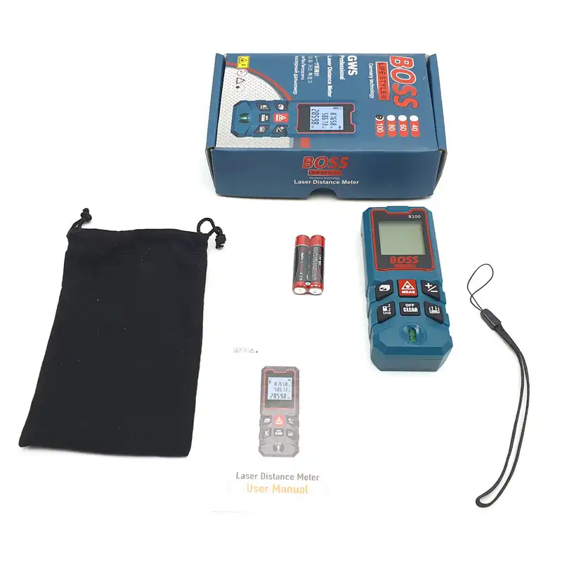 متر لیزری باس کد GWS-100 M