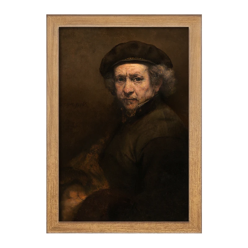 تابلو خندالو مدل سلف پرتره رامبراند کد 36836