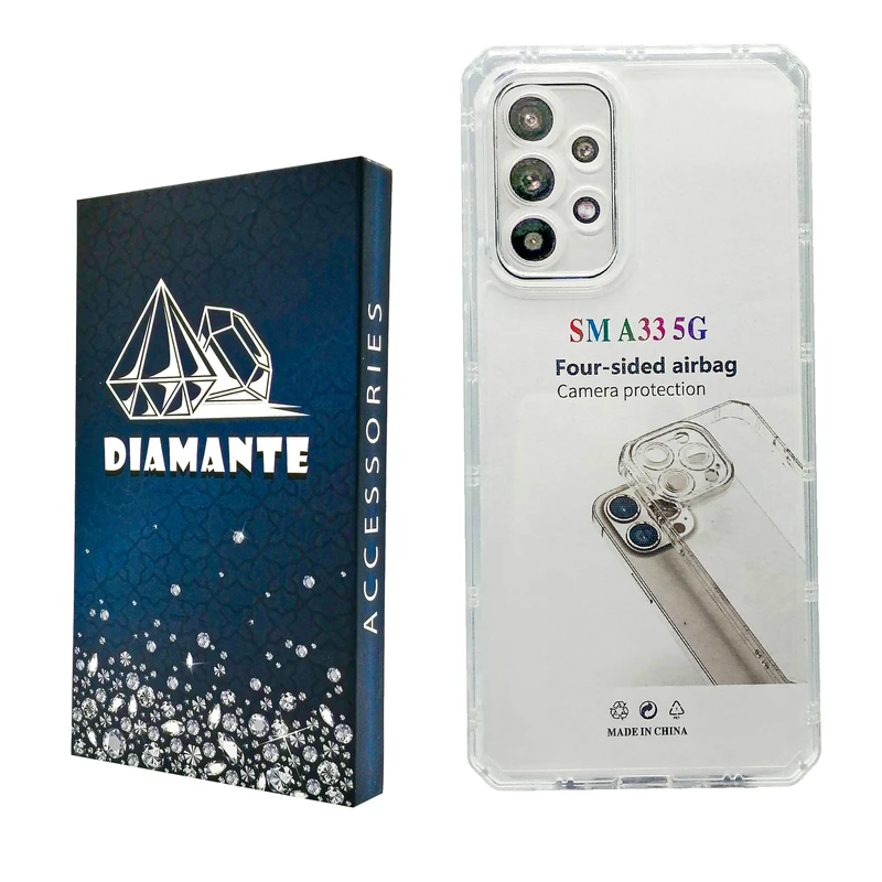کاور دیامانته مدل Nahid Navy مناسب برای گوشی موبایل سامسونگ Galaxy A33 5G