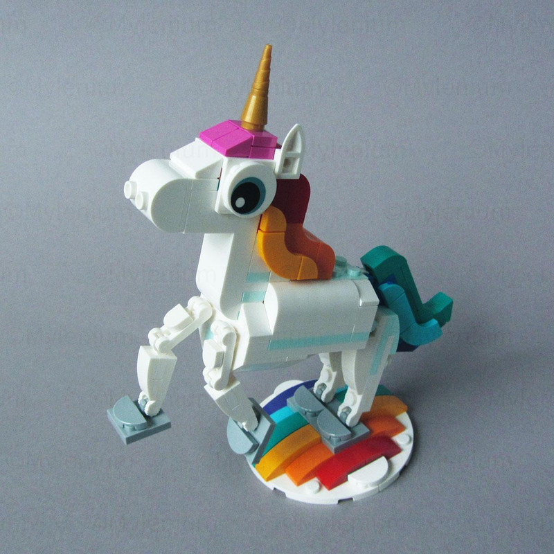 لگو مدل کریتور سری Magic unicorn کد 31140