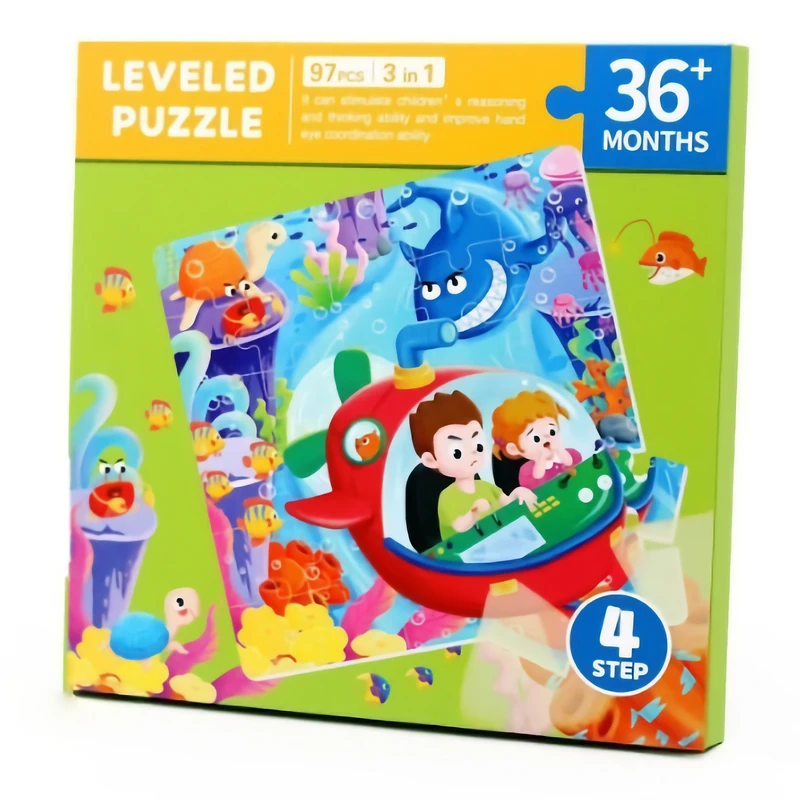 پازل 97 تکه طرح اقیانوس مناسب برای کودکان