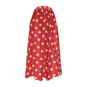 دامن کلوش زنانه مدل H40 رنگ قرمز