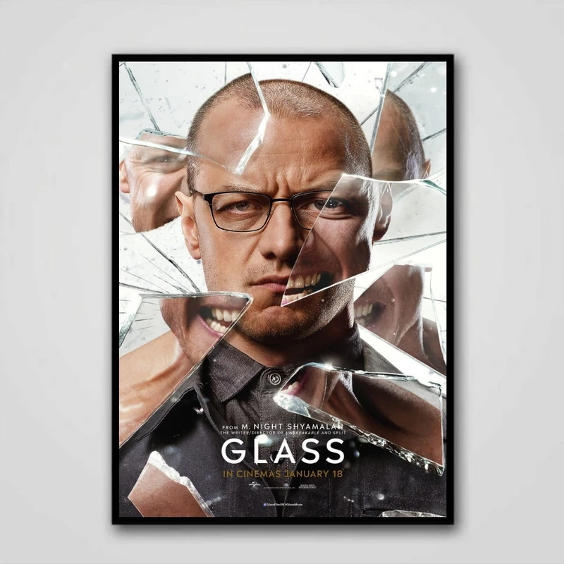 تابلو مدل فیلم glass