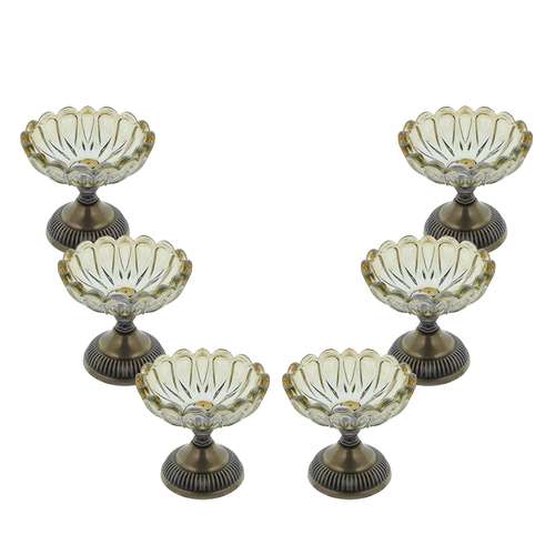 مجموعه ظروف هفت سین 6 پارچه مدل A 1402