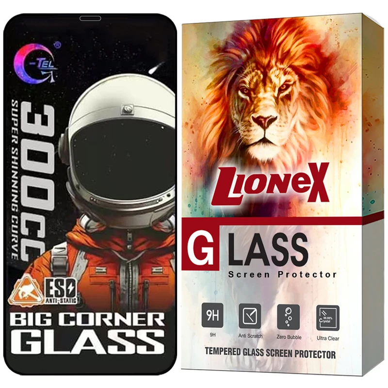 محافظ صفحه نمایش لایونکس مدل BIGCL مناسب برای گوشی موبایل اپل iPhone 12 / iPhone 12 Pro