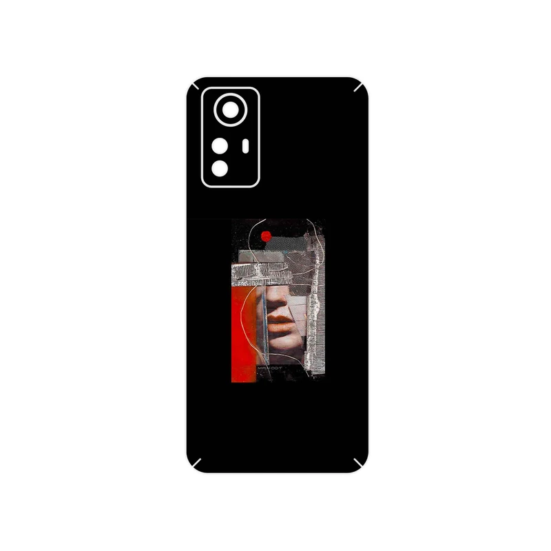 برچسب پوششی ماهوت مدل Collage of Mouth مناسب برای گوشی موبایل شیائومی Redmi Note 12S