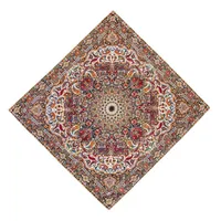 رومیزی ترمه عدل طرح باغ بهشت