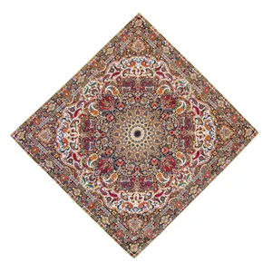 رومیزی ترمه عدل طرح باغ بهشت
