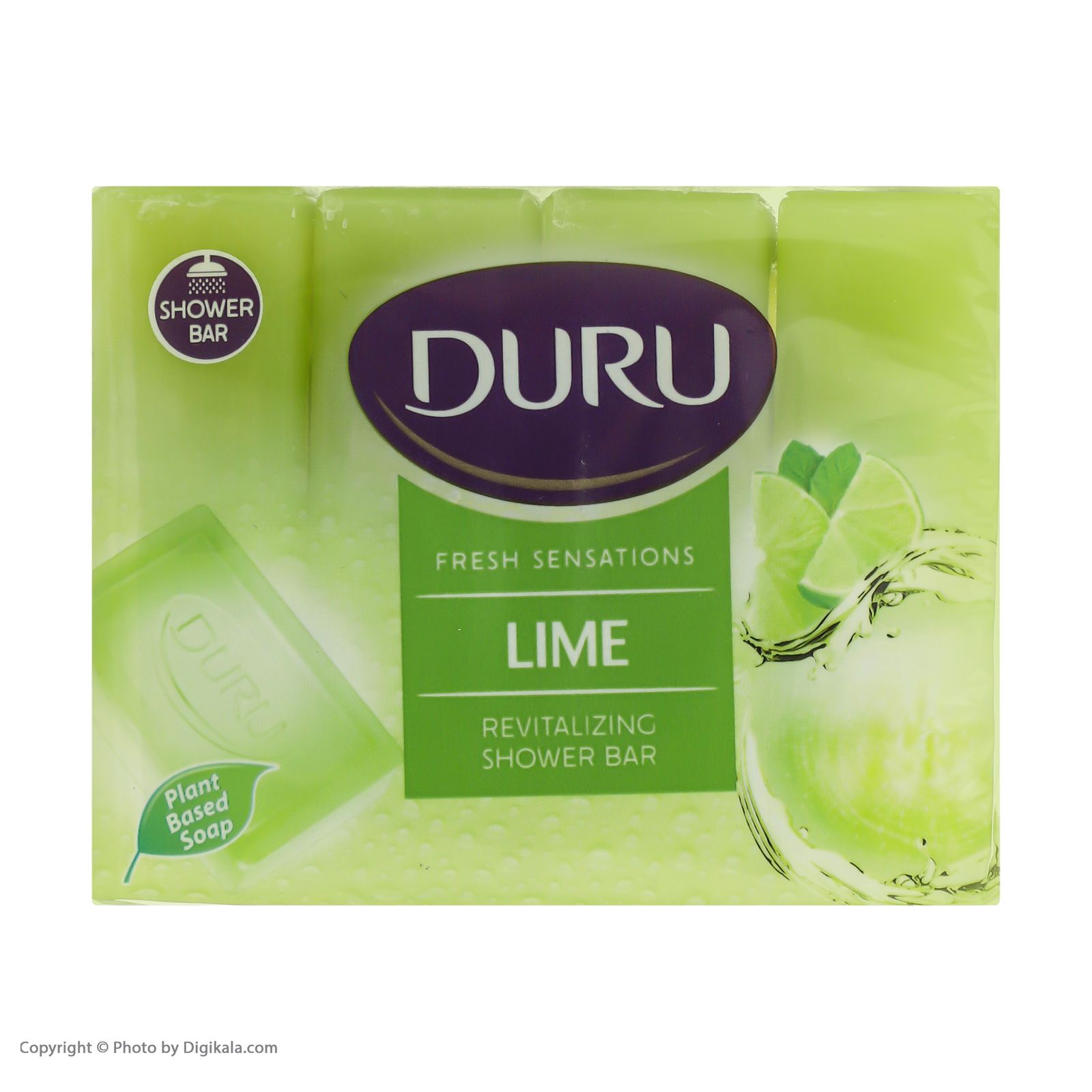 صابون شستشو دورو مدل LIME وزن 150 گرم بسته 4 عددی -  - 5