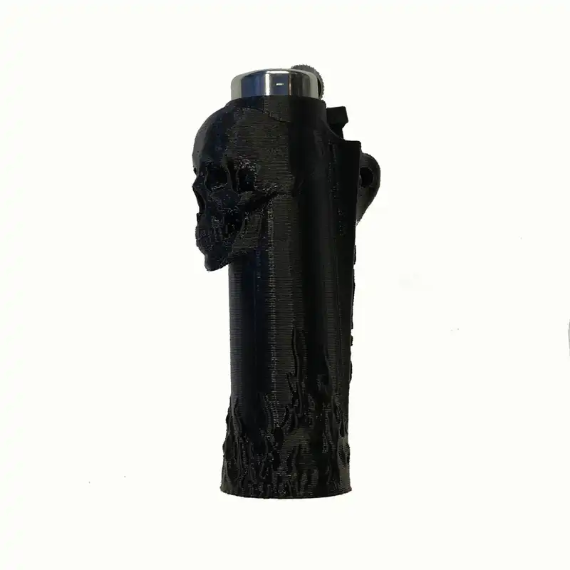 فندک مدل اسکلت و آتش برجسته کد 2.1.2