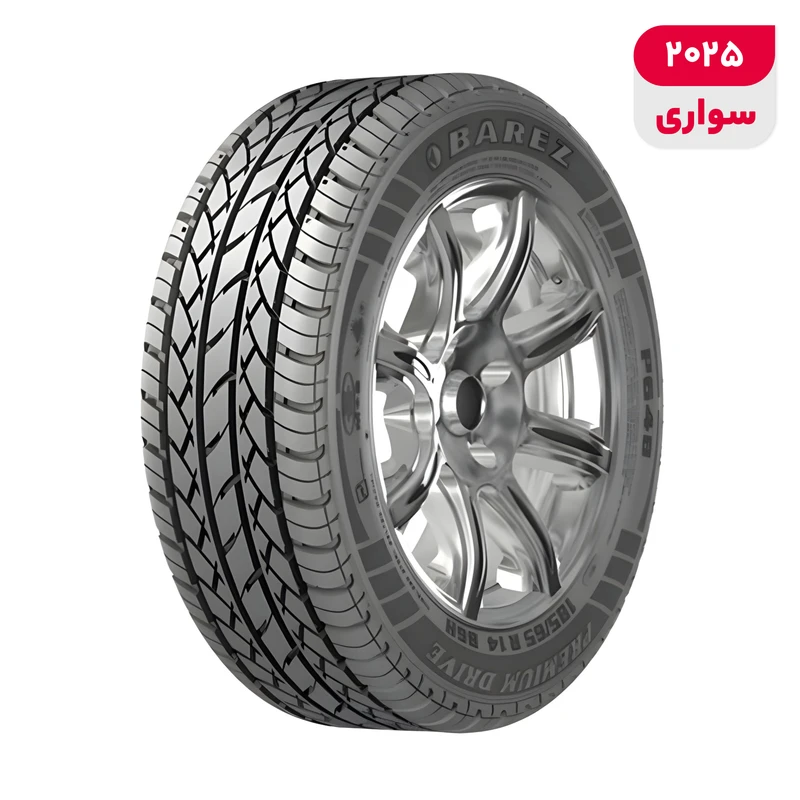 لاستیک خودرو بارز مدل Premium Drive P648 سایز 14 / 65 / 185 میلی‌متر تولید سال 2025 - 1 حلقه