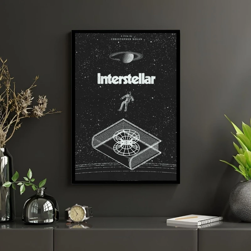 تابلو طرح Interstellar 01
