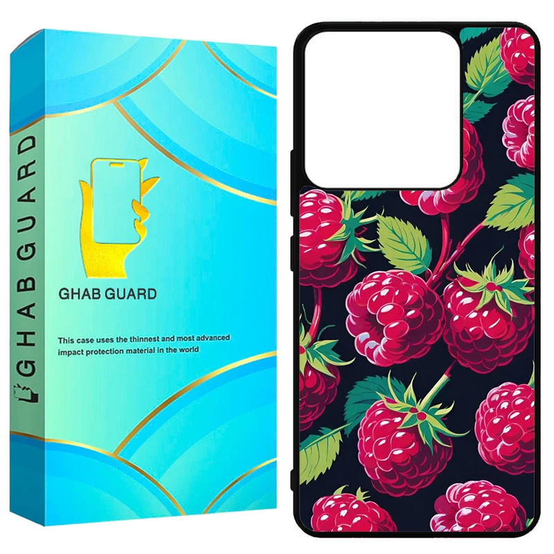 کاور قاب گارد طرح تمشک مدل GN144 مناسب برای گوشی موبایل شیائومی Redmi Note 14 4G