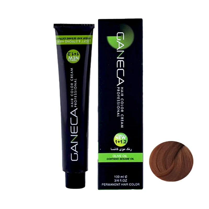 رنگ مو گانسا شماره N7 حجم 100 میلی لیتر رنگ بلوند متوسط