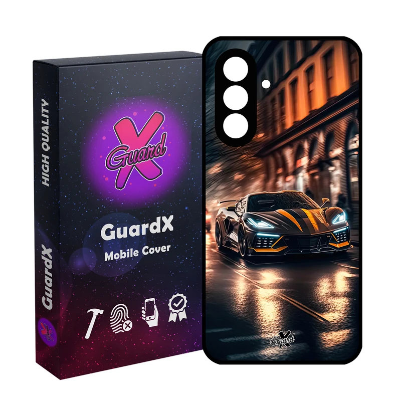 کاور گارد ایکس طرح ماشین مدل 10624 مناسب برای گوشی موبایل سامسونگ Galaxy A36 / A36 5G