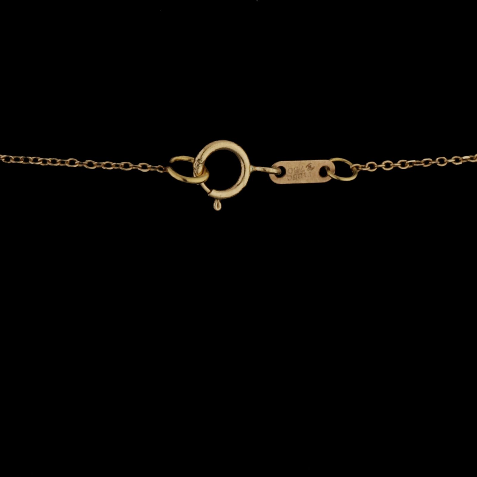 گردنبند طلا 18 عیار زنانه مایا ماهک مدل MM1833 طرح قلب -  - 4