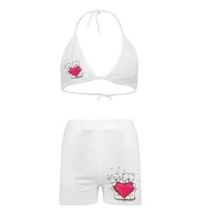 ست شورت و سوتین زنانه مدل 41