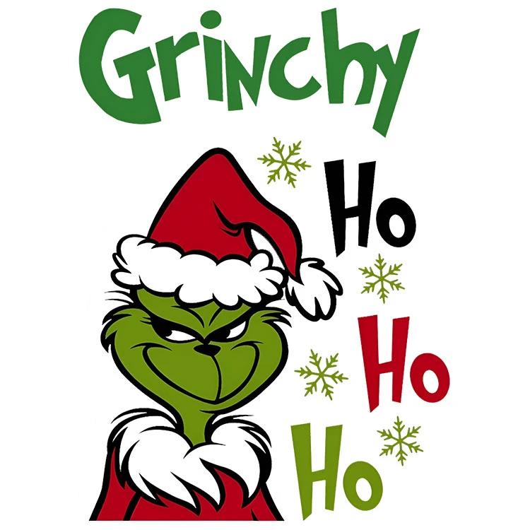 استیکر پارچه و لباس پاد آفرین مدل کریسمس کد DKST657