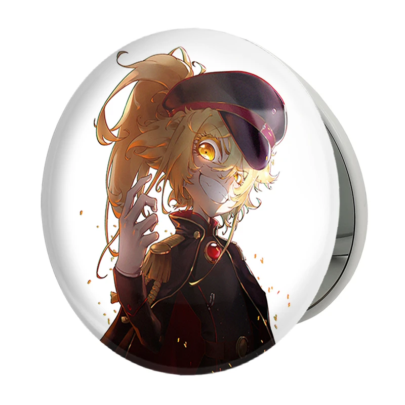 آینه جیبی خندالو طرح تانیا انیمه یوجو سنکی مدل تاشو کد 34676