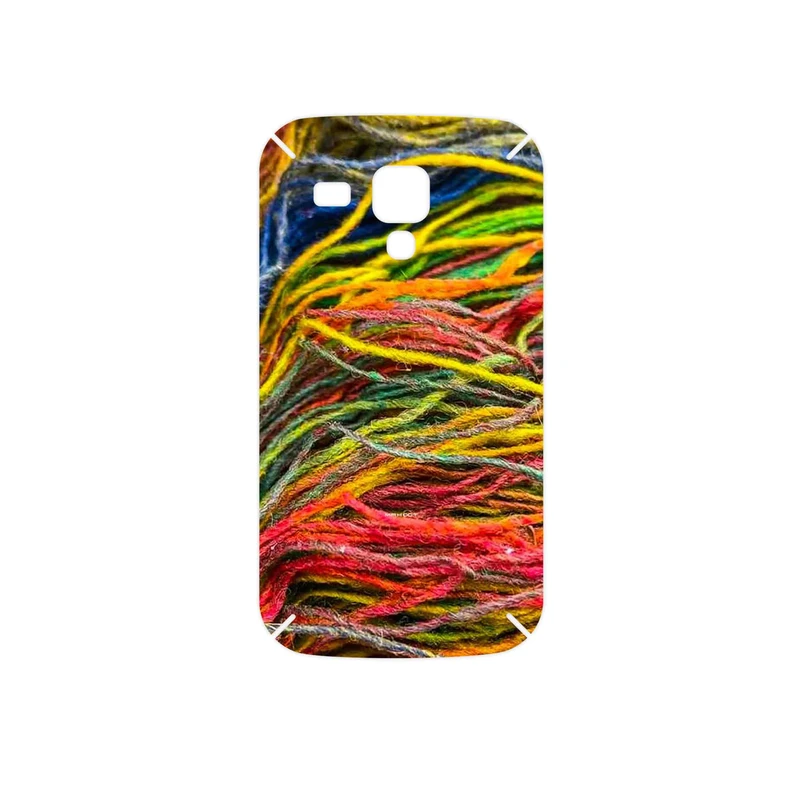 برچسب پوششی ماهوت مدل Fabric Texture 9 مناسب برای گوشی موبایل سامسونگ Galaxy S Duos GT S7562