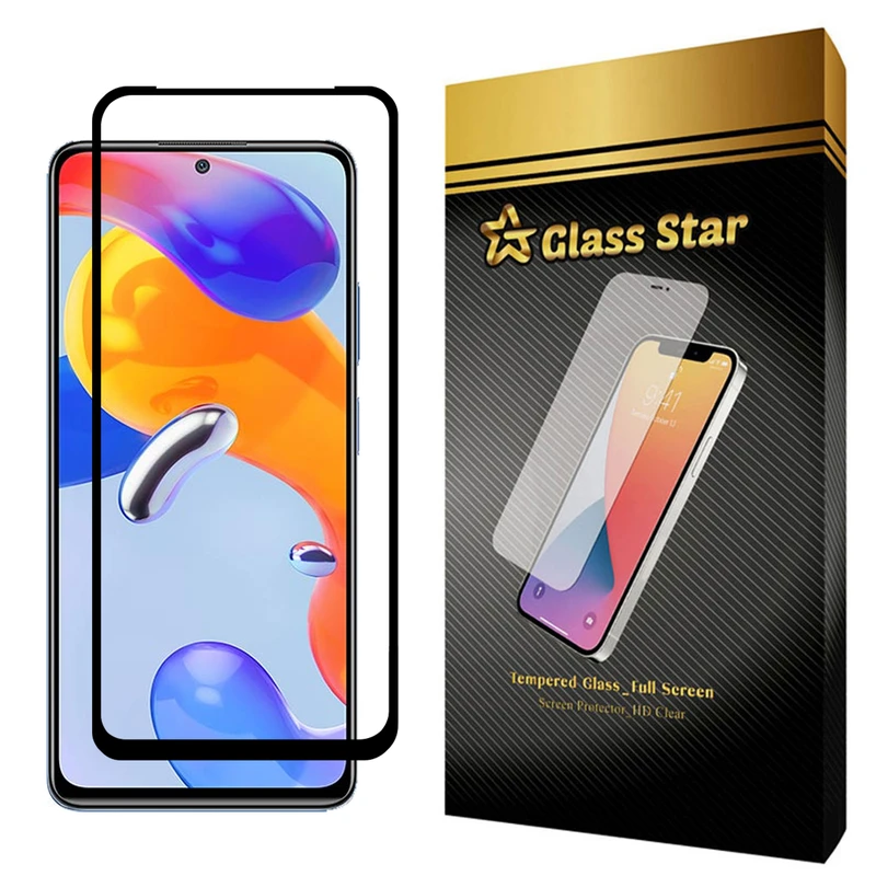 محافظ صفحه نمایش گلس استار مدل FULL مناسب برای گوشی موبایل شیائومی Redmi Note 11 Pro 5G