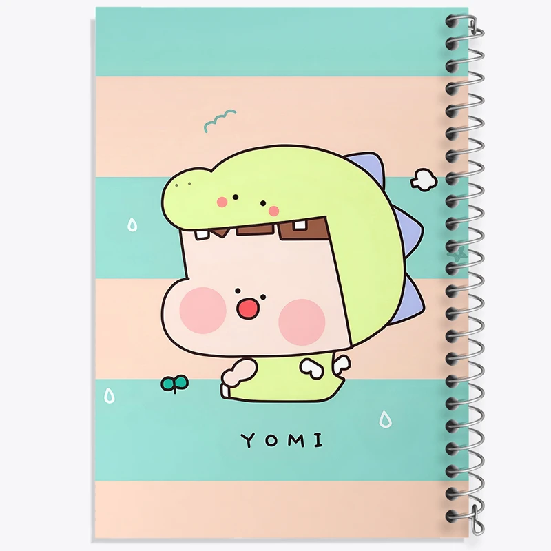 دفتر مشق 100 برگ خندالو طرح کیوت کد N3549