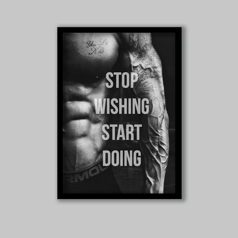 تابلو مدل انگیزشی بدنسازی کد LA-G10745-2