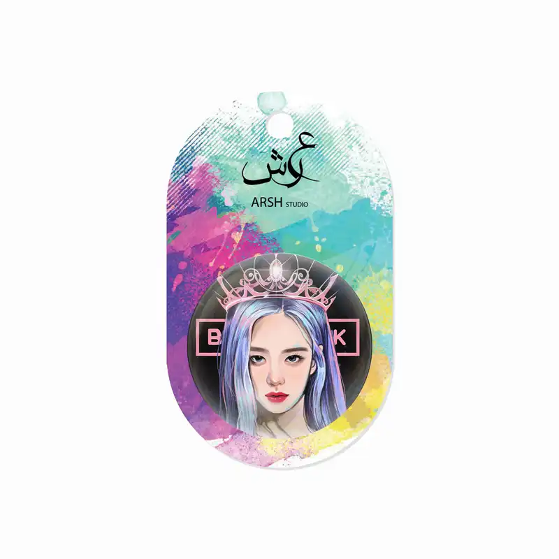 مگنت عرش طرح بلک پینک کد Asm367