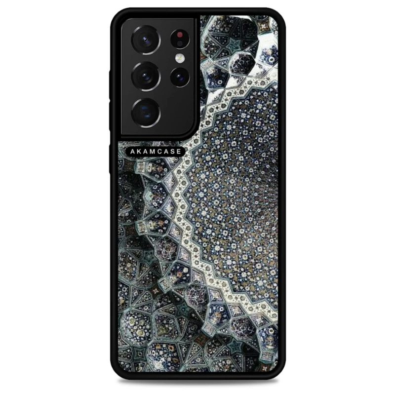 کاور آکام مدل AMC-WSGS21U-MOSAIC-17 مناسب برای گوشی موبایل سامسونگ Galaxy S21 Ultra
