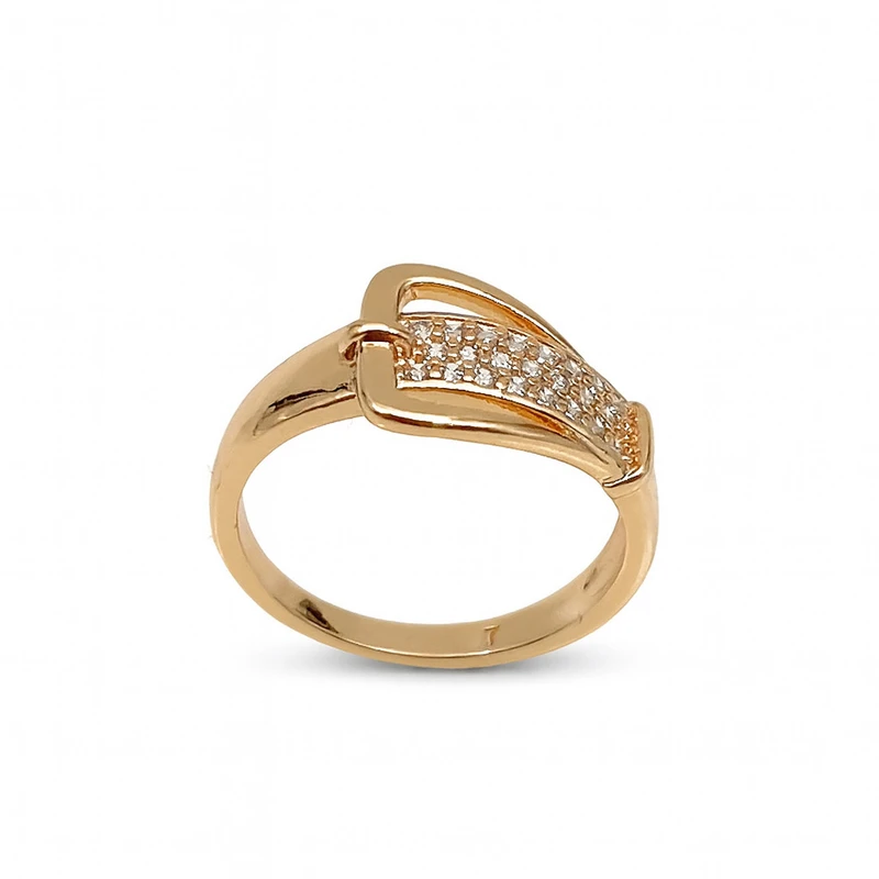 انگشتر زنانه طرح کمربند کد 4222 cm 